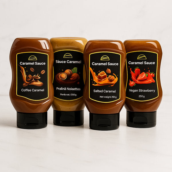 Caramel Sauce Mix Front Clement Niel Chocolatier Bangkok Gift Handmade Artisan Near Me Best Chocolate in Bangkok Thailand Artisanal Gourmet Treats