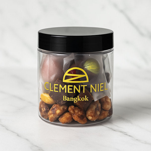 Discovery Jars Medium Closed Clement Niel Chocolatier Bangkok Gift Handmade Artisan Near Me Best Chocolate in Bangkok Thailand Artisanal Gourmet Treats