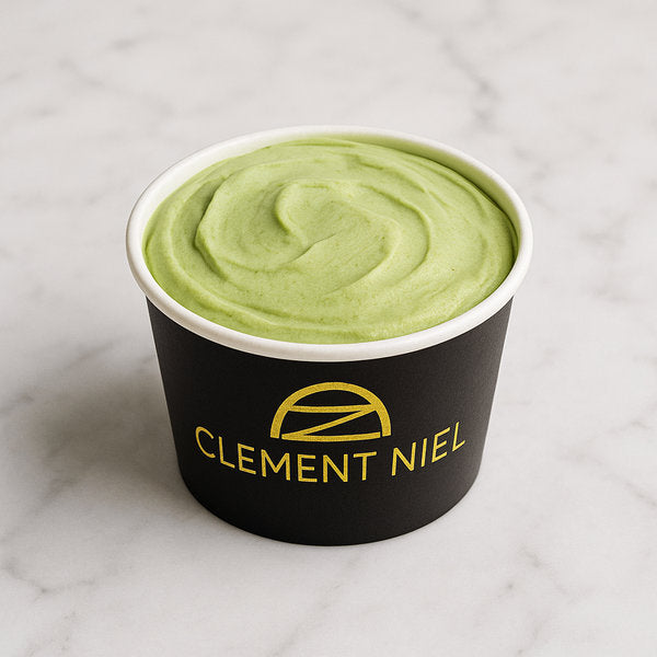 Matcha Latte Ice Cream Clement Niel Chocolatier Bangkok Gift Handmade Artisan Near Me Best Chocolate in Bangkok Thailand Artisanal Gourmet Treats