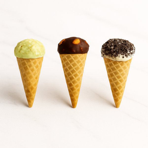 Mini Chocolate Cone Mix Clement Niel Chocolatier Bangkok Gift Handmade Artisan Near Me Best Chocolate in Bangkok Thailand Artisanal Gourmet Treats
