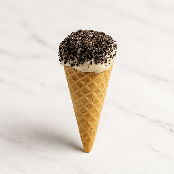 Mini Chocolate Cone Oreo Clement Niel Chocolatier Bangkok Gift Handmade Artisan Near Me Best Chocolate in Bangkok Thailand Artisanal Gourmet Treats
