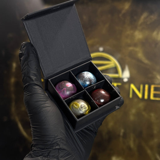 Chocolate Molded Bonbons Box 4 Pieces Clement Niel - Chocolatier