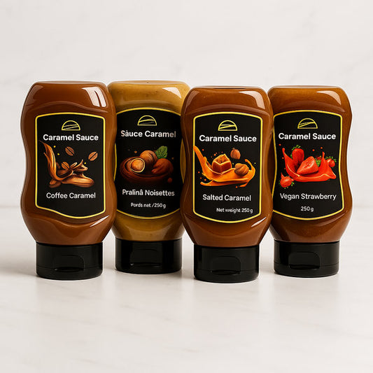 Caramel Sauce Mix Front Clement Niel Chocolatier Bangkok Gift Handmade Artisan Near Me Best Chocolate in Bangkok Thailand Artisanal Gourmet Treats