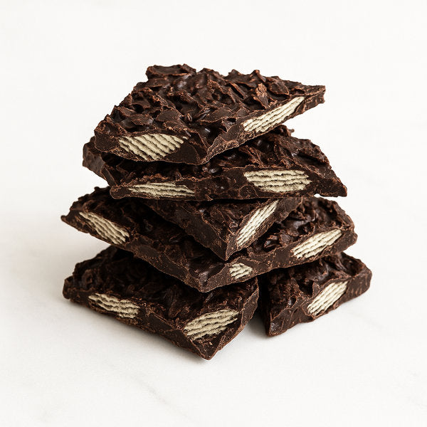 Chocolate Slabs Pringles Dark Chocolate Clement Niel Chocolatier Bangkok Gift Handmade Artisan Near Me Best Chocolate in Bangkok Thailand Artisanal Gourmet Treats
