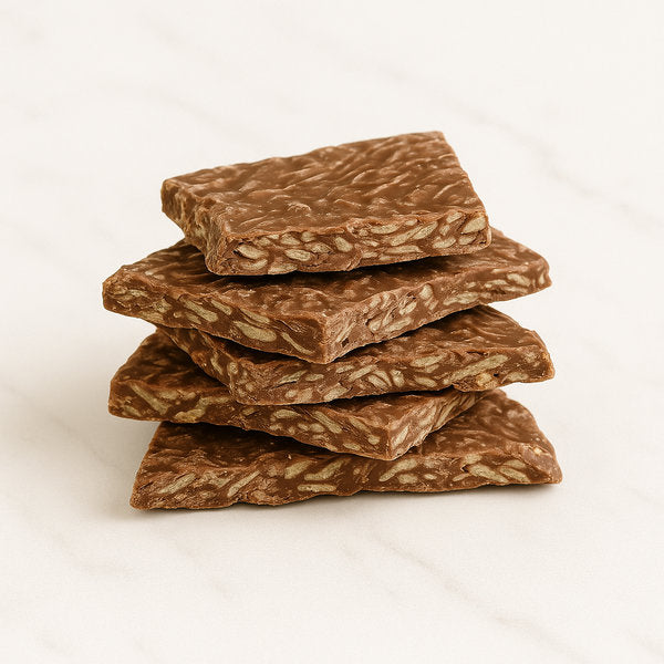 Chocolate Slabs Pringles Milk Chocolate Clement Niel Chocolatier Bangkok Gift Handmade Artisan Near Me Best Chocolate in Bangkok Thailand Artisanal Gourmet Treats