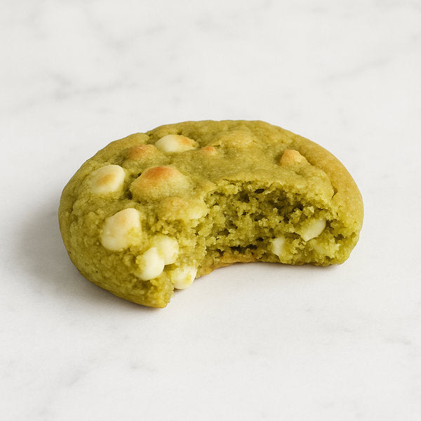 Cookies Matcha White Chocolate Opened Clement Niel Chocolatier Bangkok Gift Handmade Artisan Near Me Best Chocolate in Bangkok Thailand Artisanal Gourmet Treats