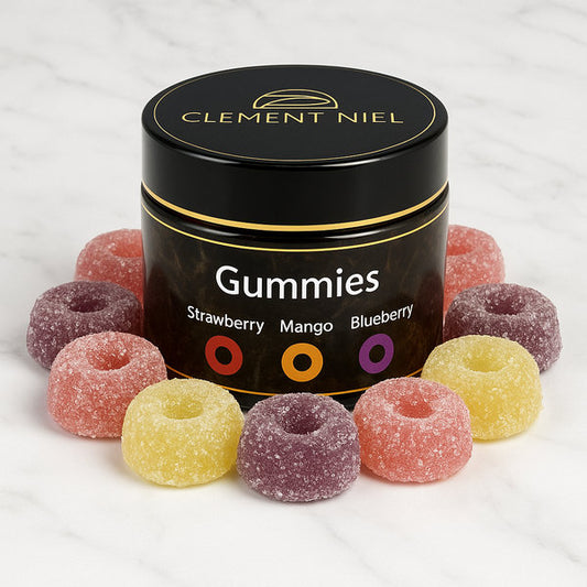 Gummies Jar 35g Clement Niel Chocolatier Bangkok Gift Handmade Artisan Near Me Best Chocolate in Bangkok Thailand Artisanal Gourmet Treats