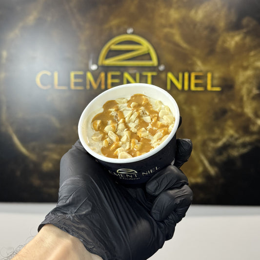 Peanuts Caramel Ice Cream Clement Niel - Chocolatier