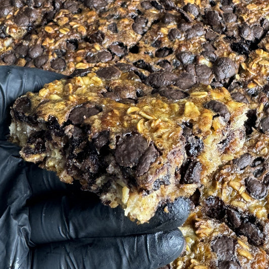 Vegan Oats Banana Dark Chocolate Cake Clement Niel - Chocolatier